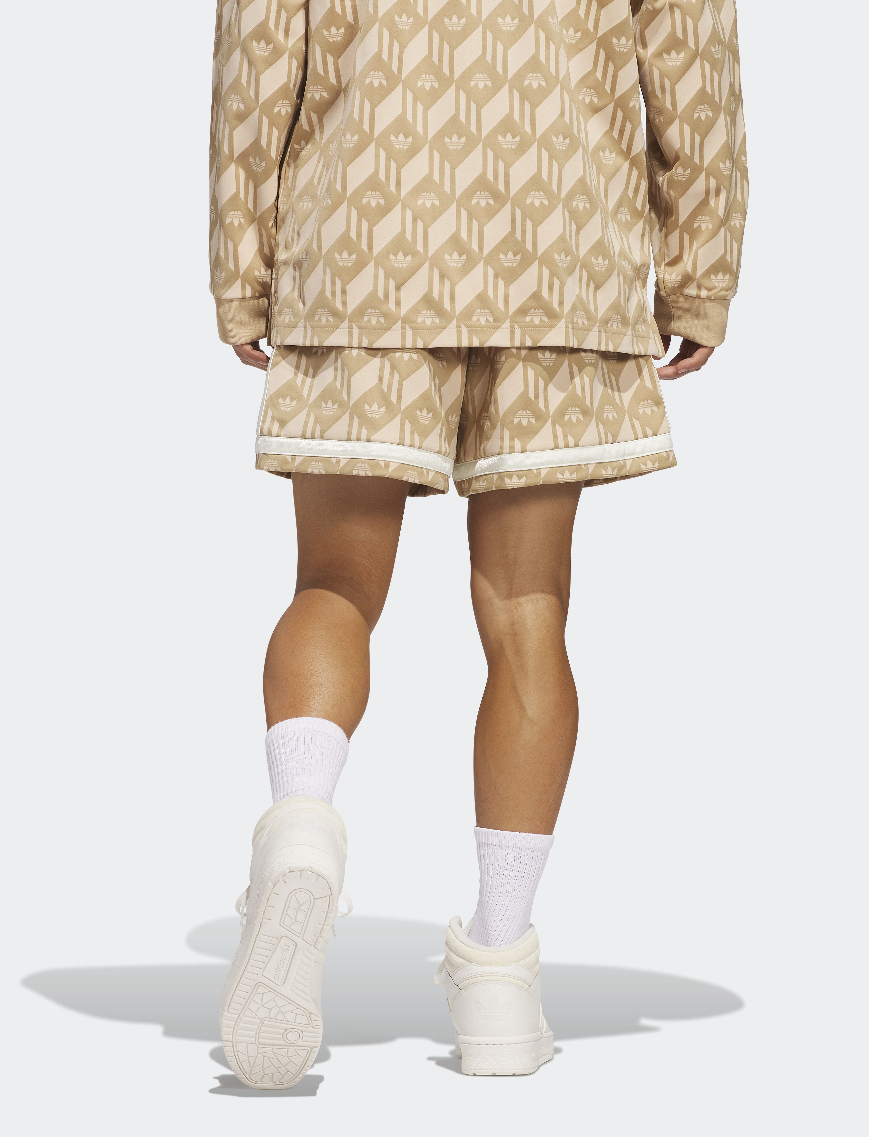 adidas Originals Jacquared Short - Kleidung - SANSTR / beige