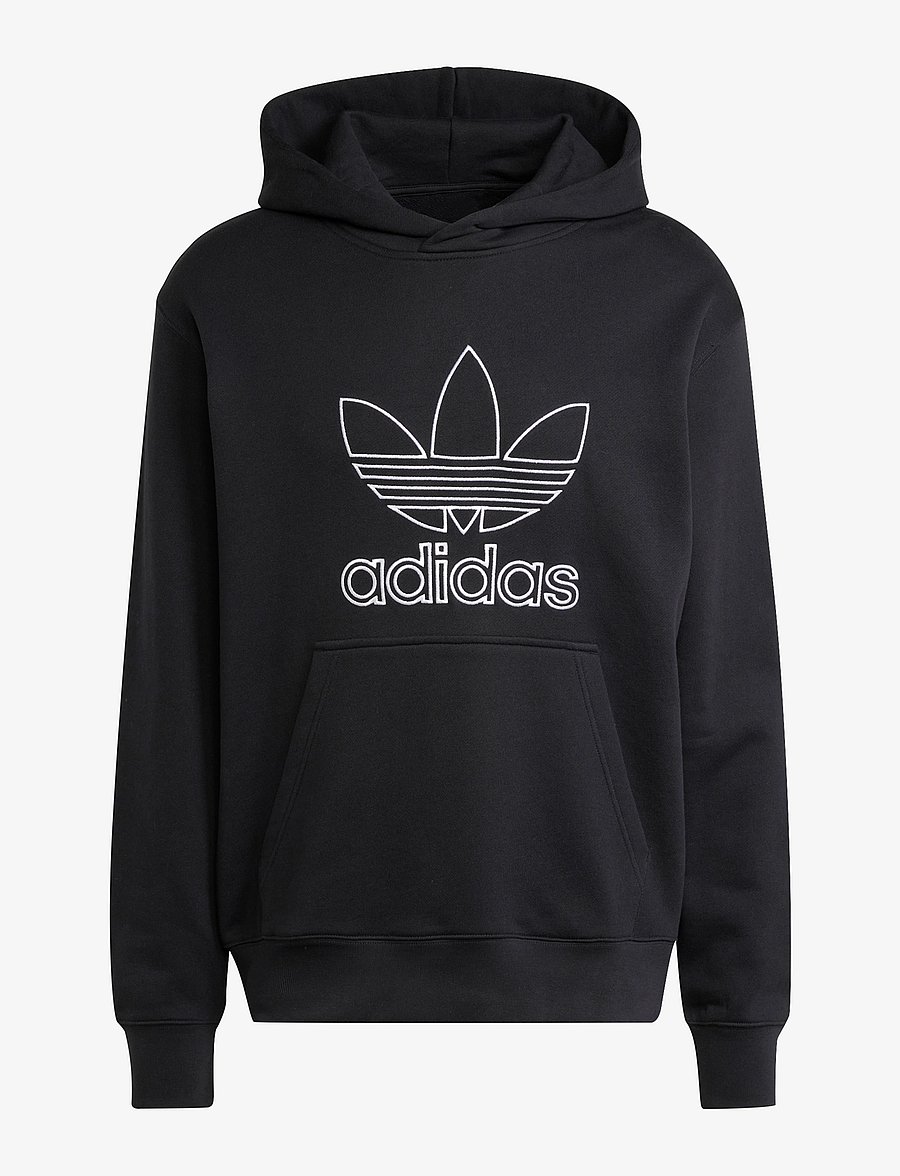adidas Originals - OUTL TREF HDY - sweatshirts - black - 1