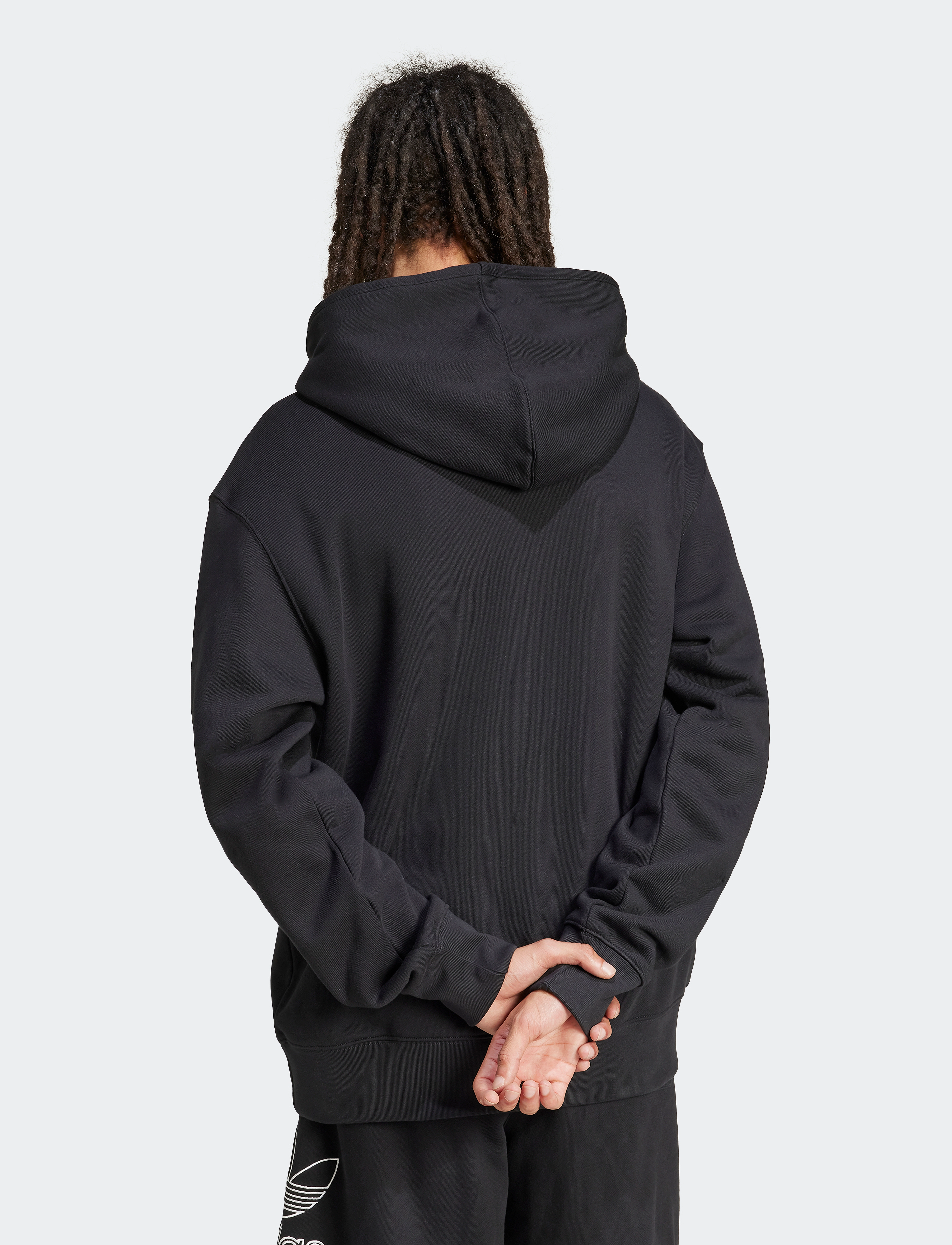 adidas Originals - OUTL TREF HDY - tops - black - 2