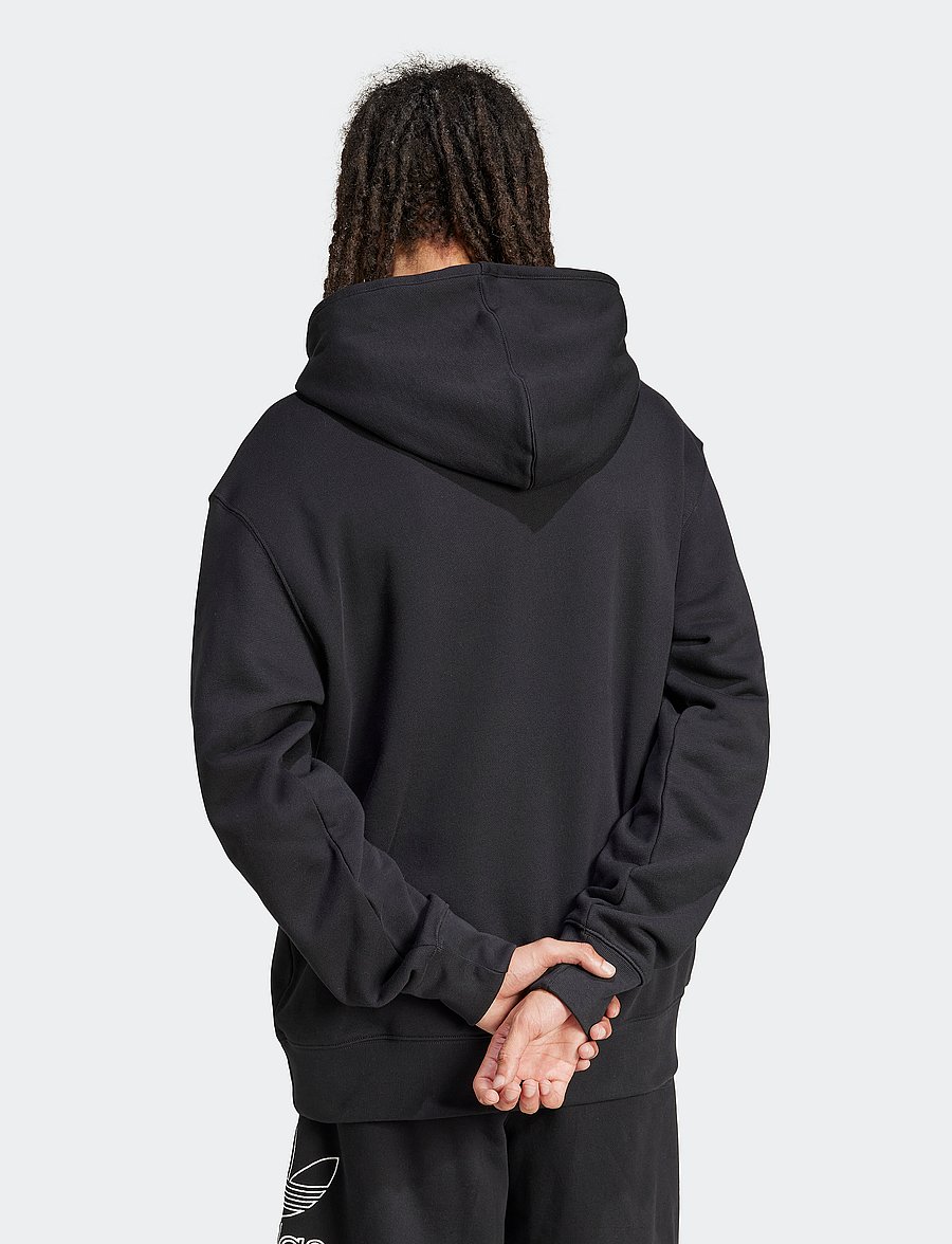 adidas Originals - OUTL TREF HDY - sweatshirts - black - 2