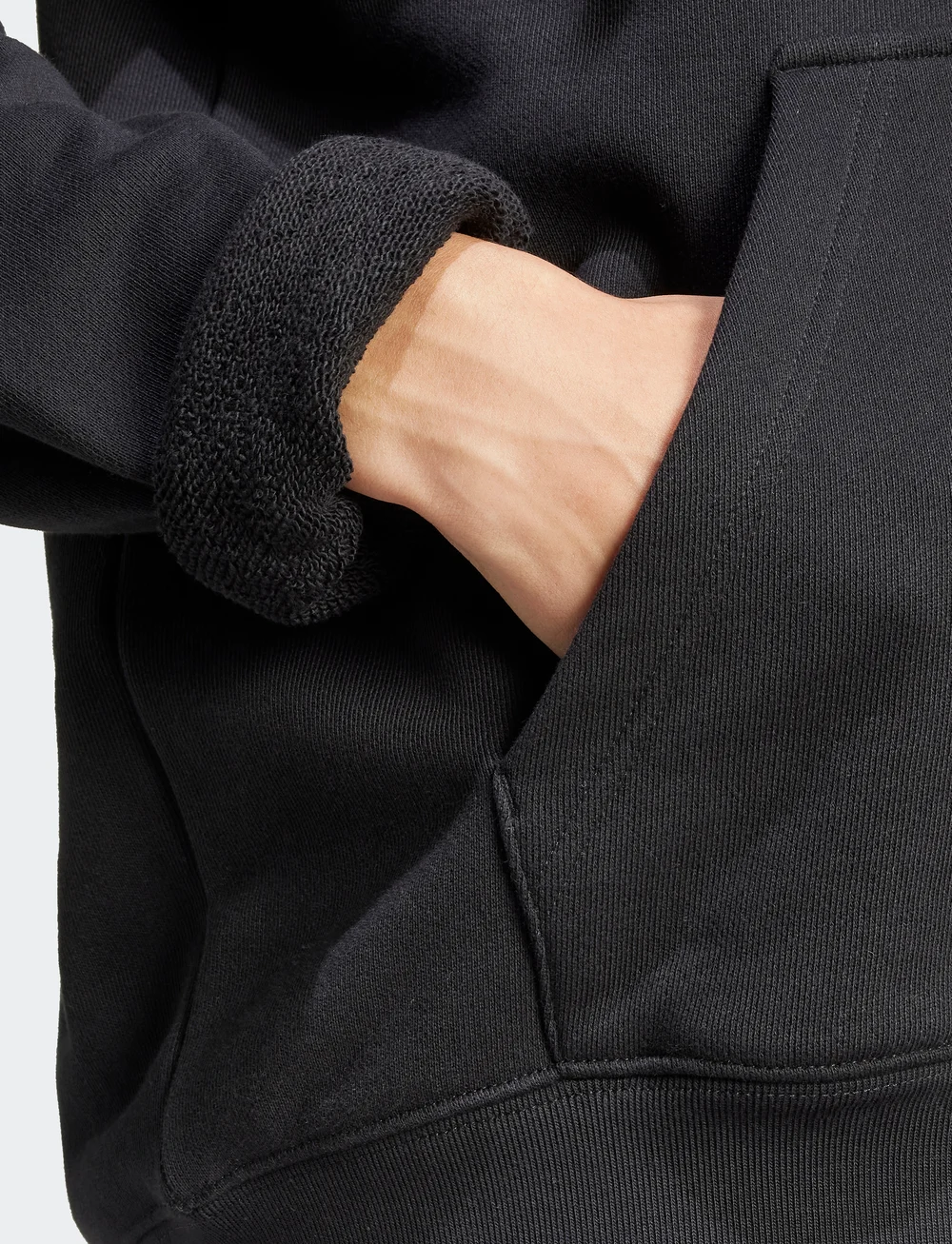 adidas Originals - OUTL TREF HDY - alussärgid - black - 5