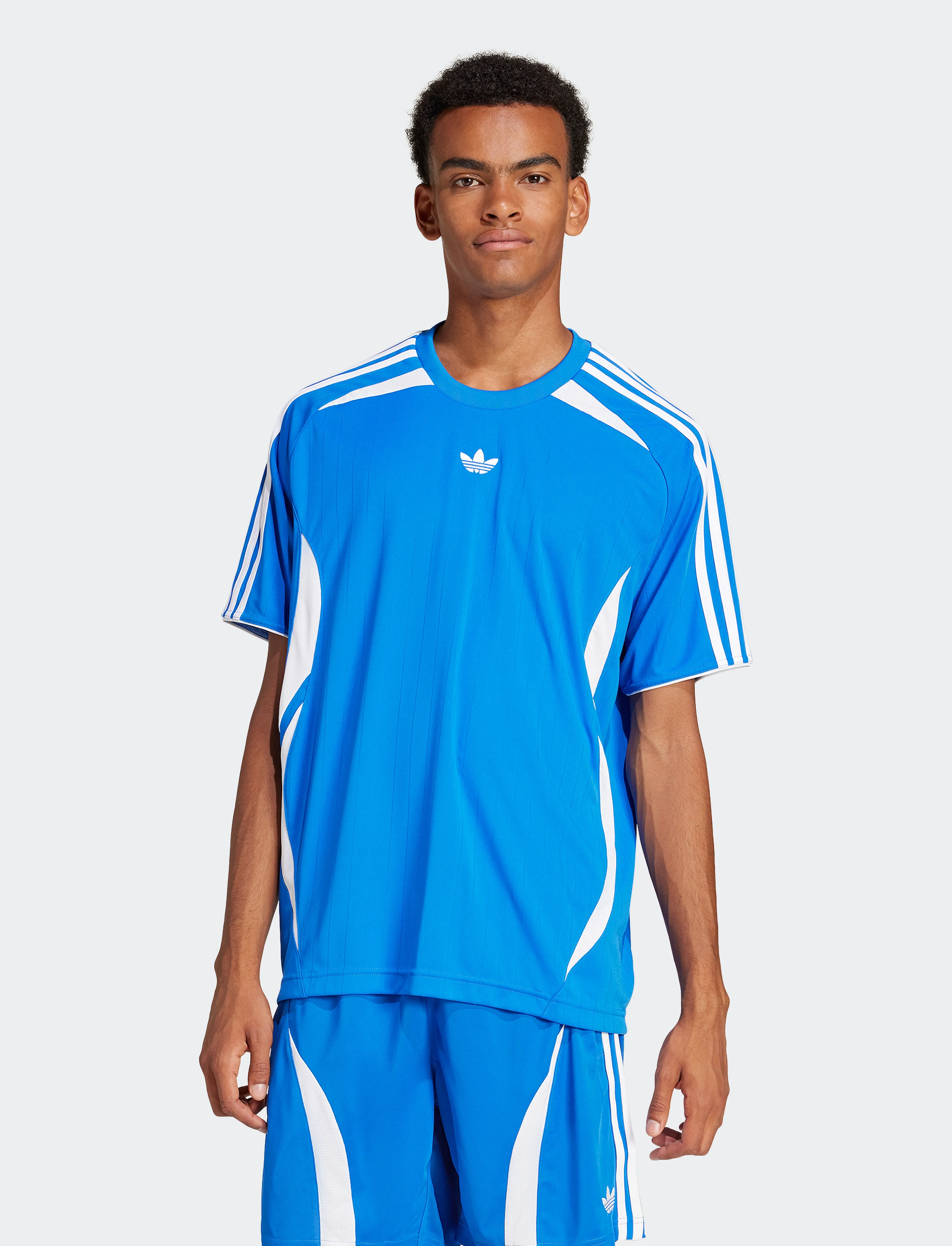 adidas Originals - TEAMGEIST TEE - blue/white - 5
