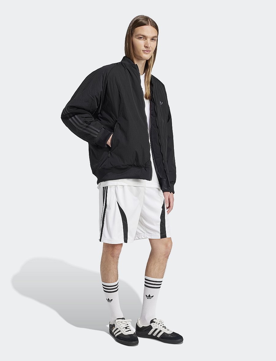 adidas Originals - TEAMGEIST SHO - afslappede shorts - white/black - 0
