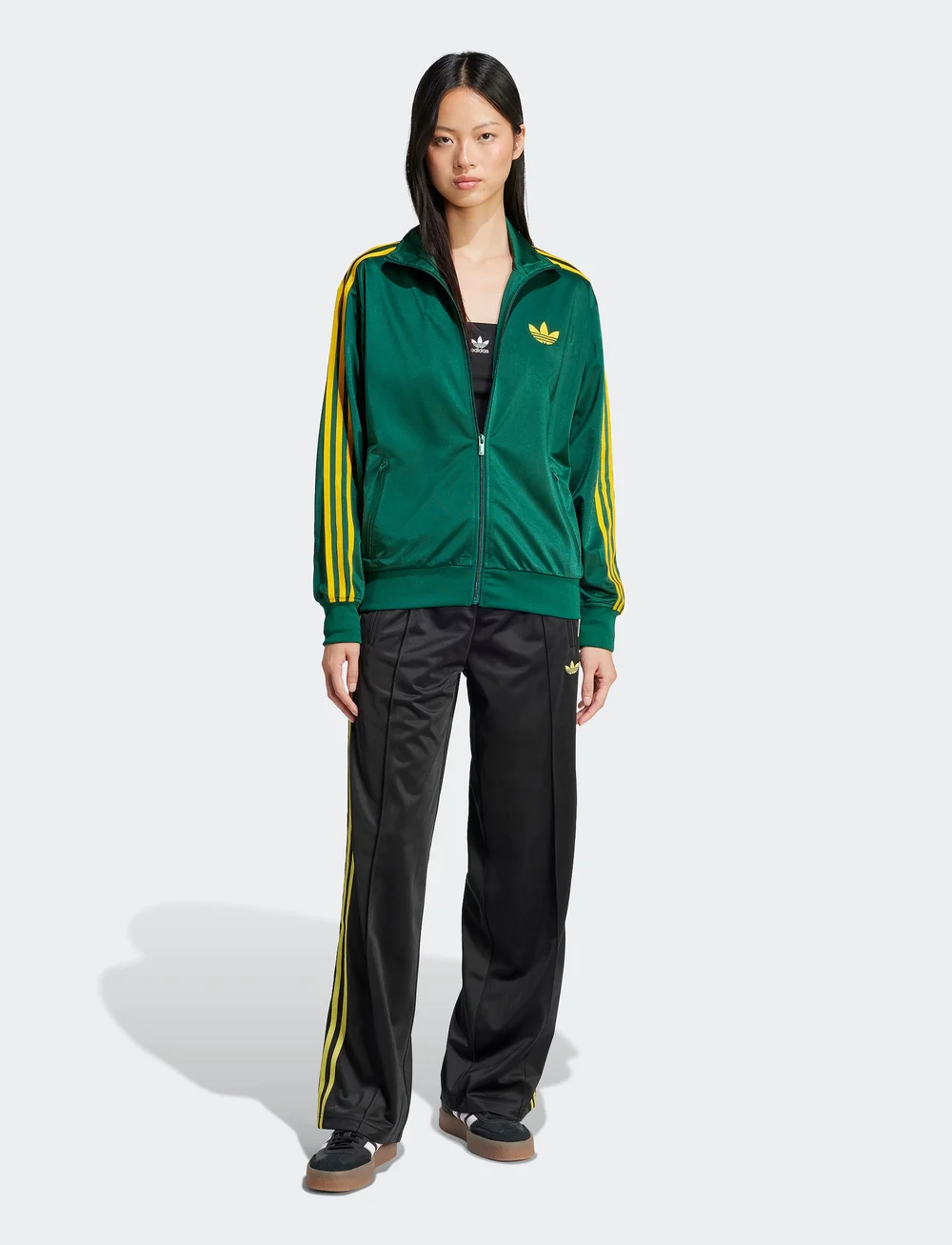 adidas Originals - FIREBIRD TT - dressipluusid - cgreen/creyel - 5