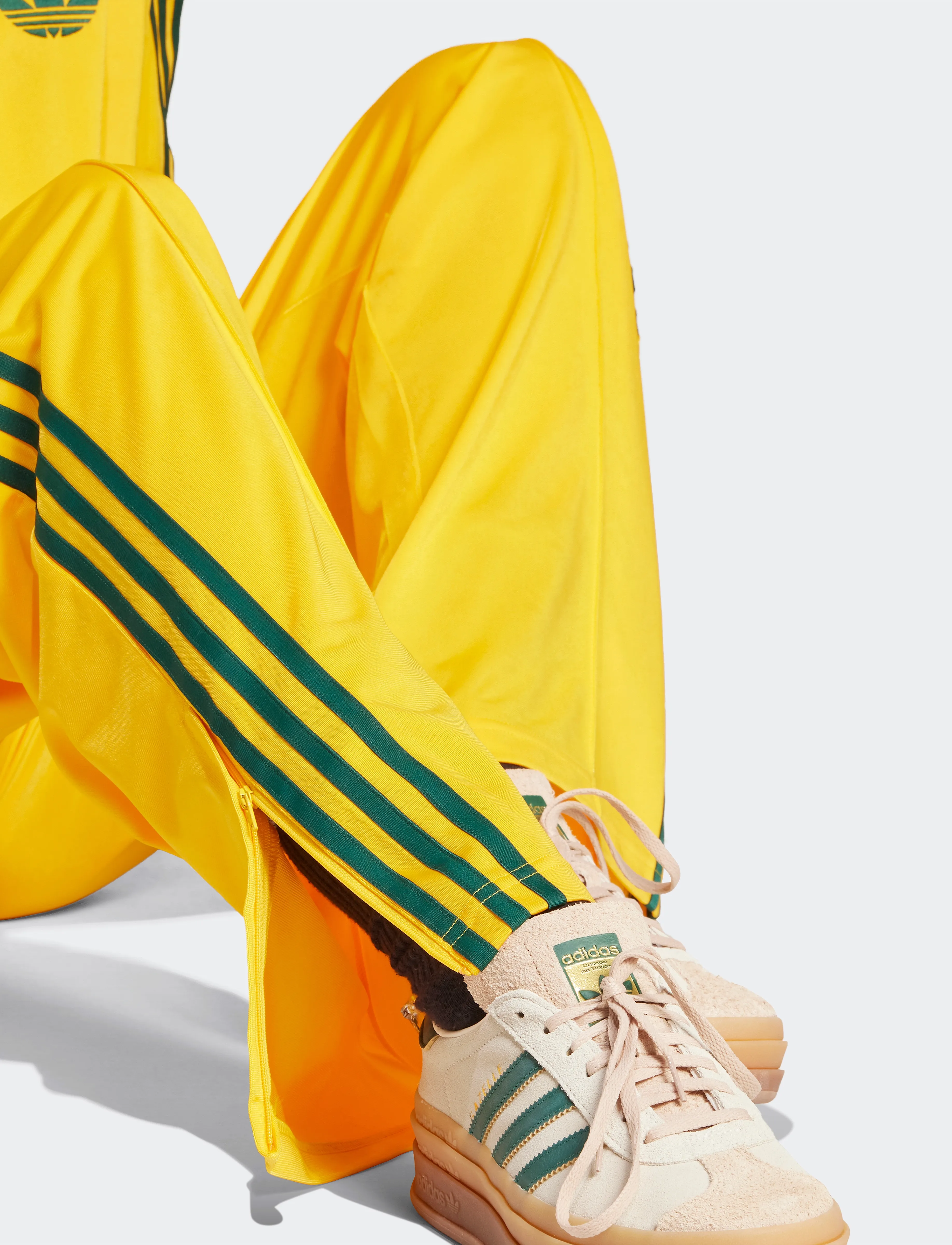 adidas Originals - FIREBIRD  TP - joggingbukser - creyel/cgreen - 4