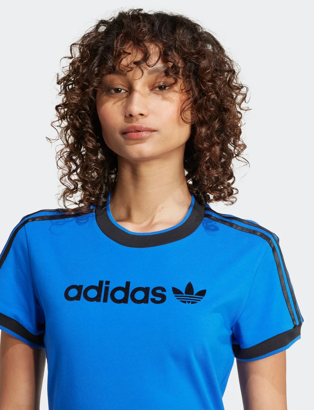adidas Originals - LINEAR CALI TEE - alussärgid ja t-särgid - blue - 2