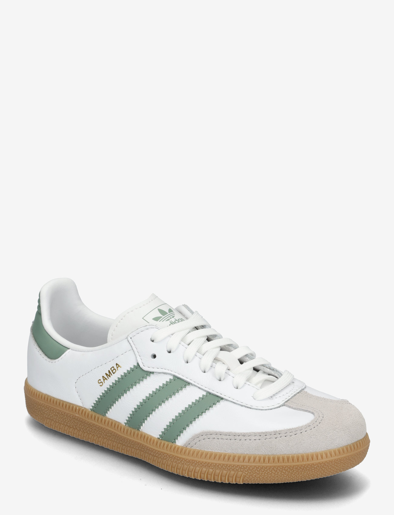 adidas Originals - SAMBA OG C - lave sneakers - ftwwht/silgrn/gum3 - 0