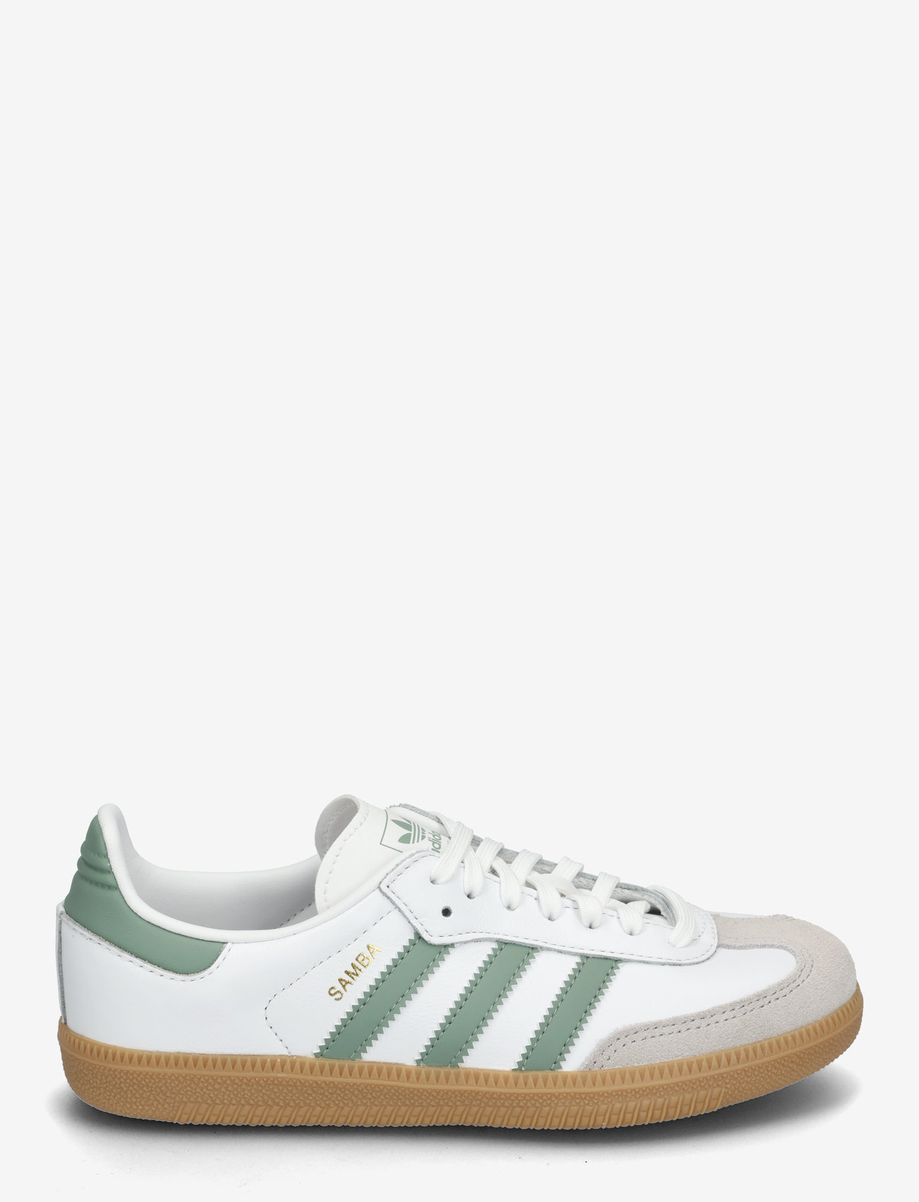 adidas Originals - SAMBA OG C - lave sneakers - ftwwht/silgrn/gum3 - 1