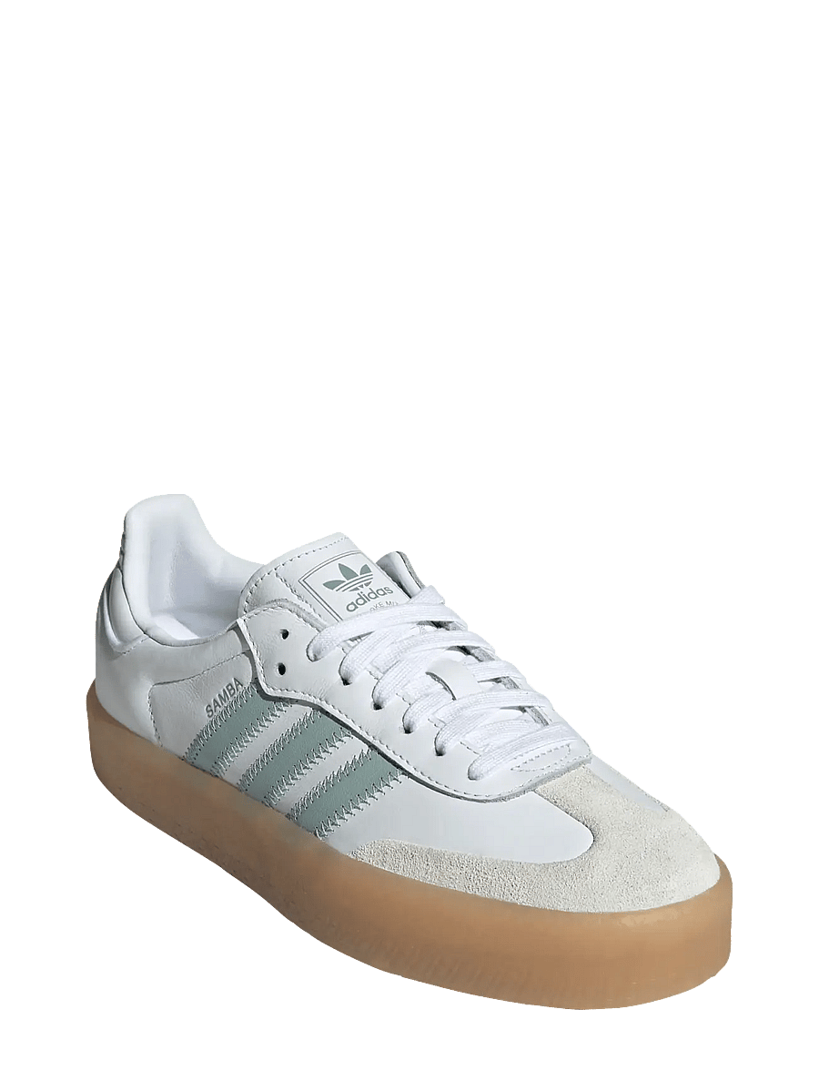 adidas Originals - SAMBAE W - niedrige sneakers - ftwwht/wonblu/owhite - 0