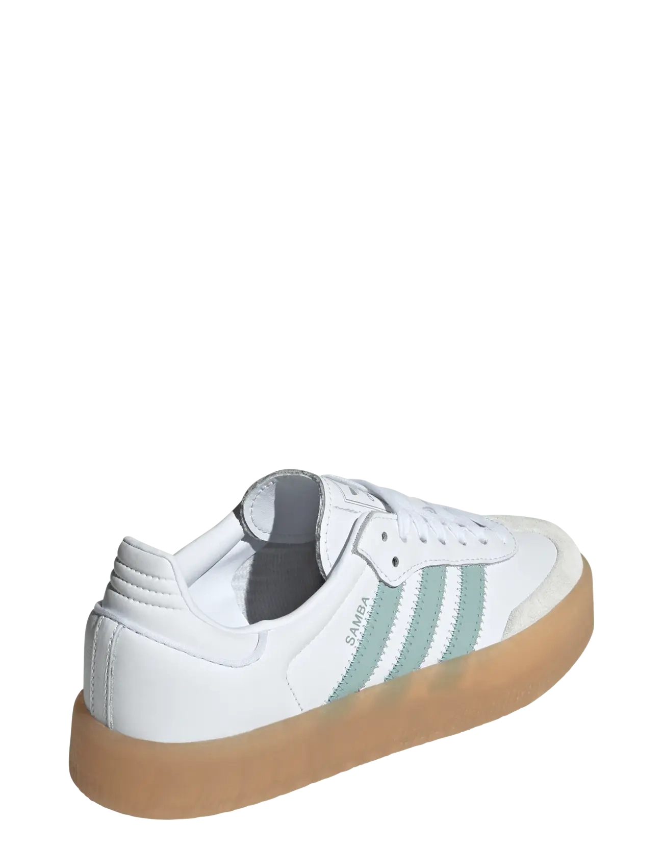 adidas Originals - SAMBAE W - laisvalaikio batai žemu aulu - ftwwht/wonblu/owhite - 3