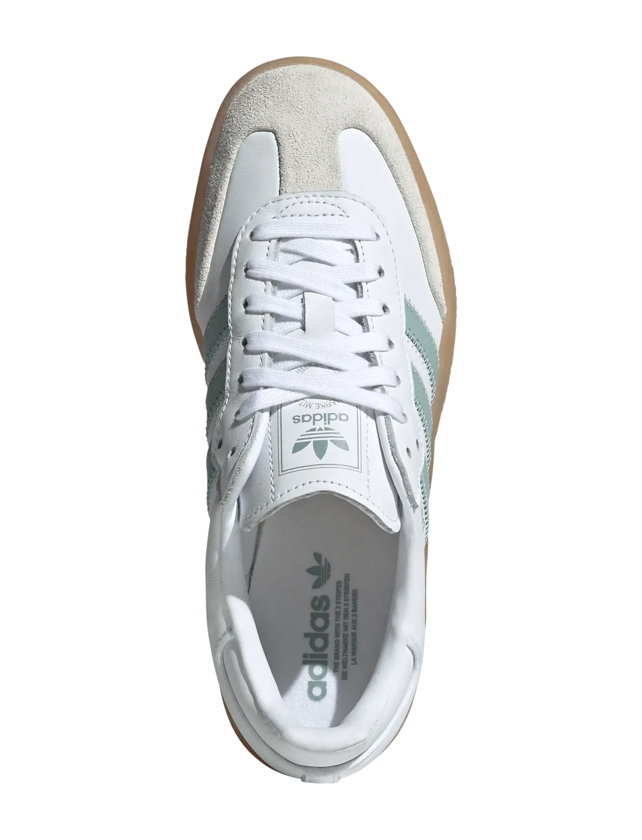 adidas Originals - SAMBAE W - tenisówki - ftwwht/wonblu/owhite - 4