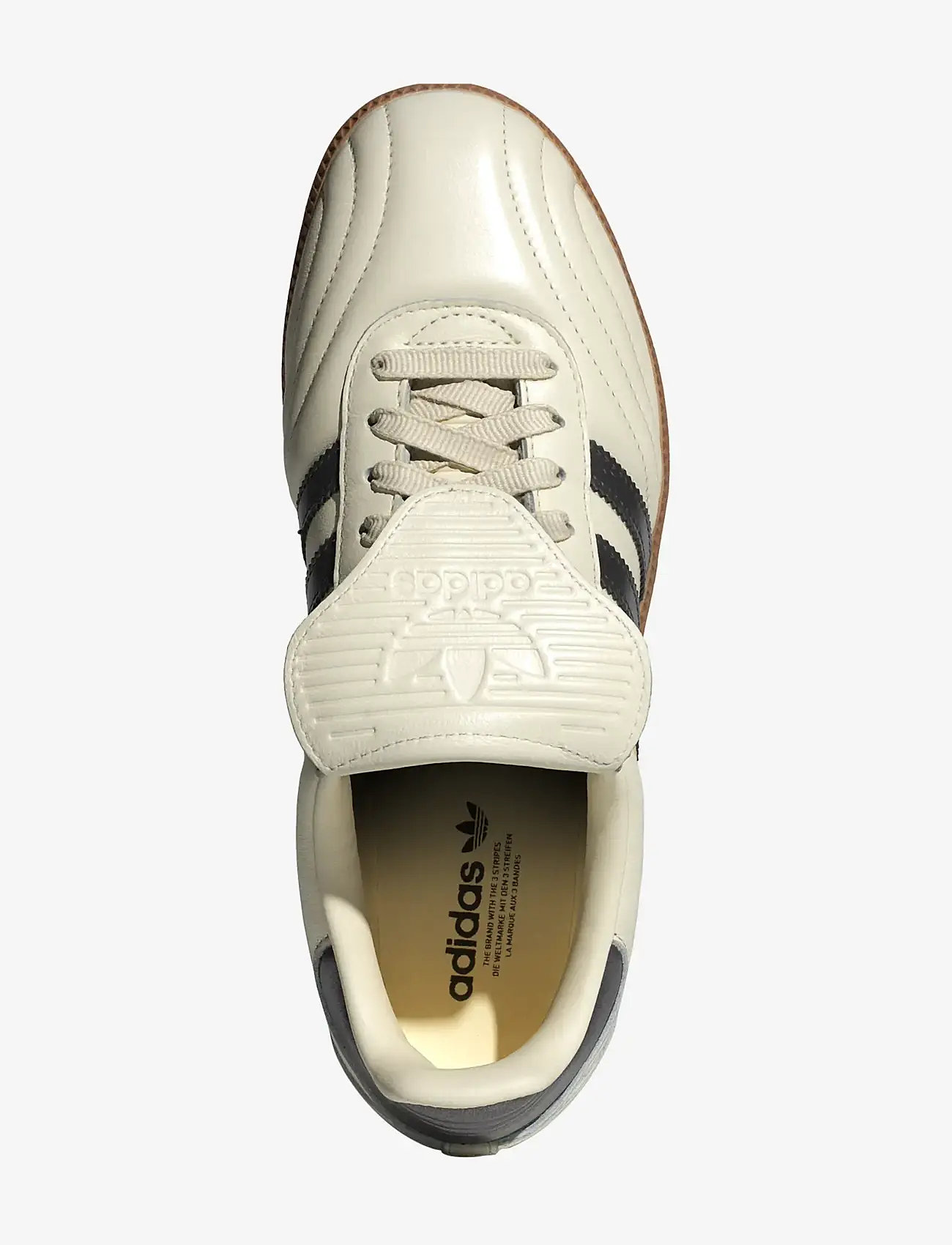 adidas Originals - SAMBA LT W - lave sneakers - crewht/cblack/gum4 - 4