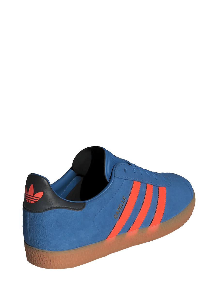 adidas Originals - GAZELLE J - laag sneakers - focblu/sorang/cblack - 3