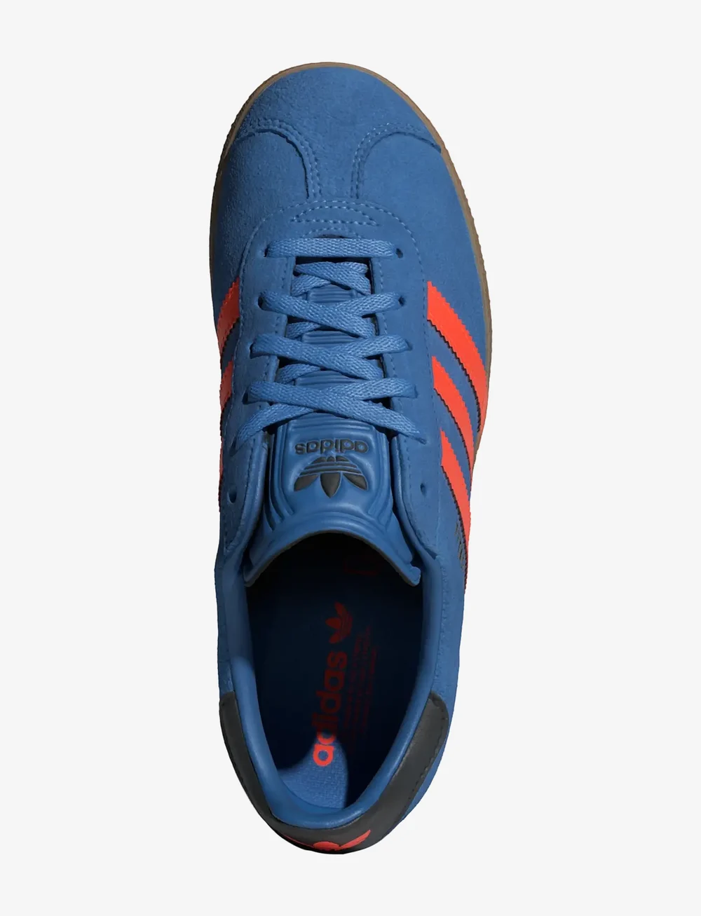 adidas Originals - GAZELLE J - låga sneakers - focblu/sorang/cblack - 4