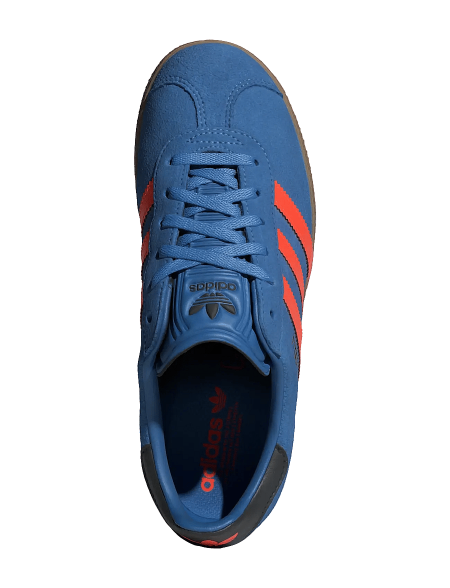 adidas Originals - GAZELLE J - laag sneakers - focblu/sorang/cblack - 4