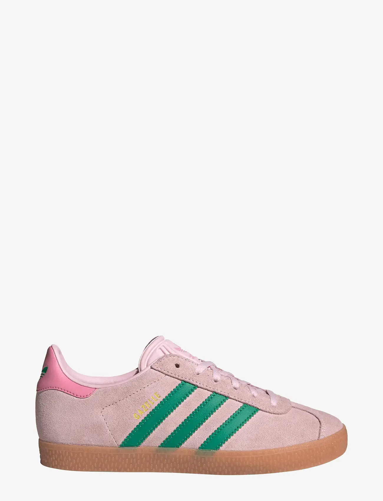 adidas Originals - GAZELLE J - niedriger schnitt - clpink/cougrn/blipnk - 1