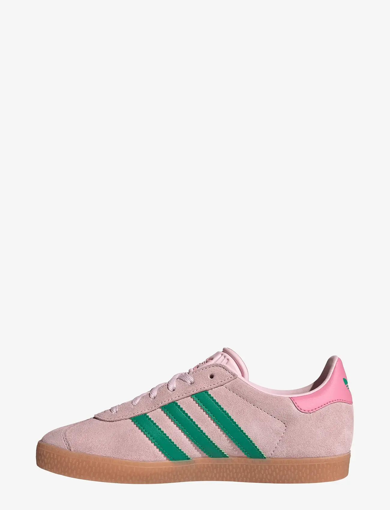 adidas Originals - GAZELLE J - niedriger schnitt - clpink/cougrn/blipnk - 2