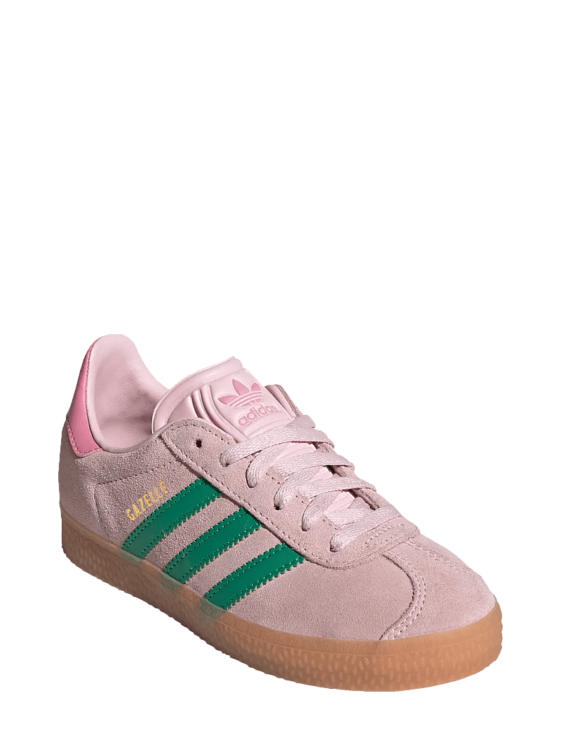 adidas Originals - GAZELLE C - niedriger schnitt - clpink/cougrn/blipnk - 0