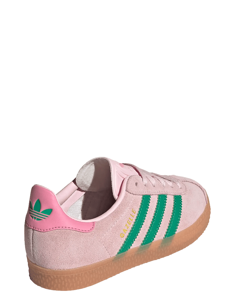 adidas Originals - GAZELLE C - niedriger schnitt - clpink/cougrn/blipnk - 3