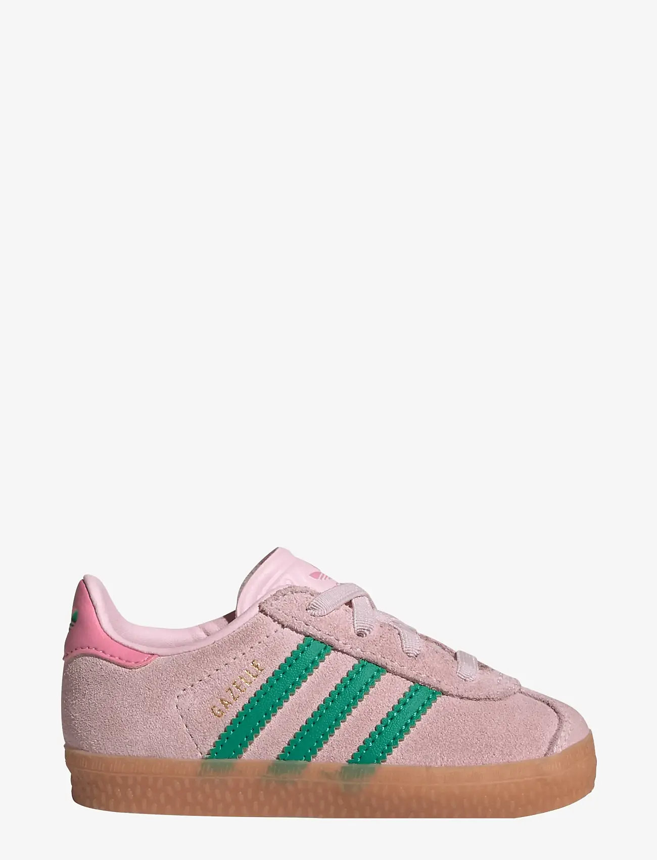 adidas Originals - GAZELLE CF EL I - lave sneakers - clpink/cougrn/blipnk - 2