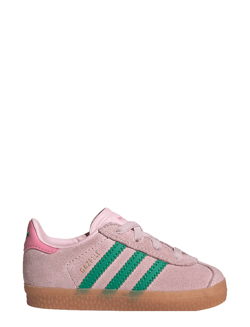 adidas Originals - GAZELLE CF EL I - lave sneakers - clpink/cougrn/blipnk - 2