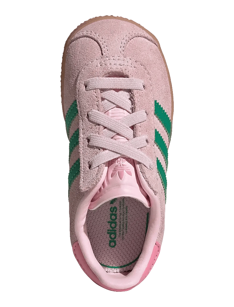 adidas Originals - GAZELLE CF EL I - niedriger schnitt - clpink/cougrn/blipnk - 5