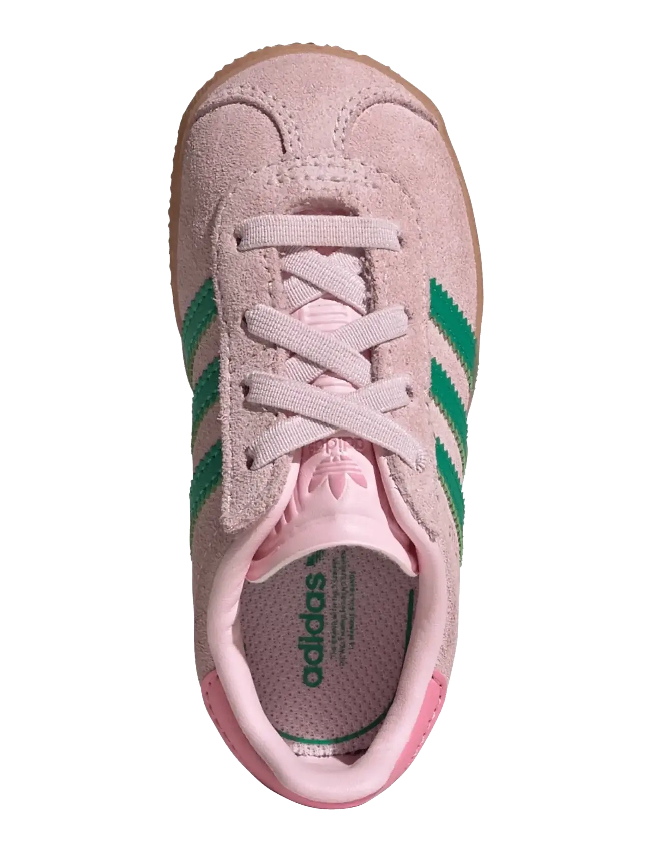 adidas Originals - GAZELLE CF EL I - niedriger schnitt - clpink/cougrn/blipnk - 5