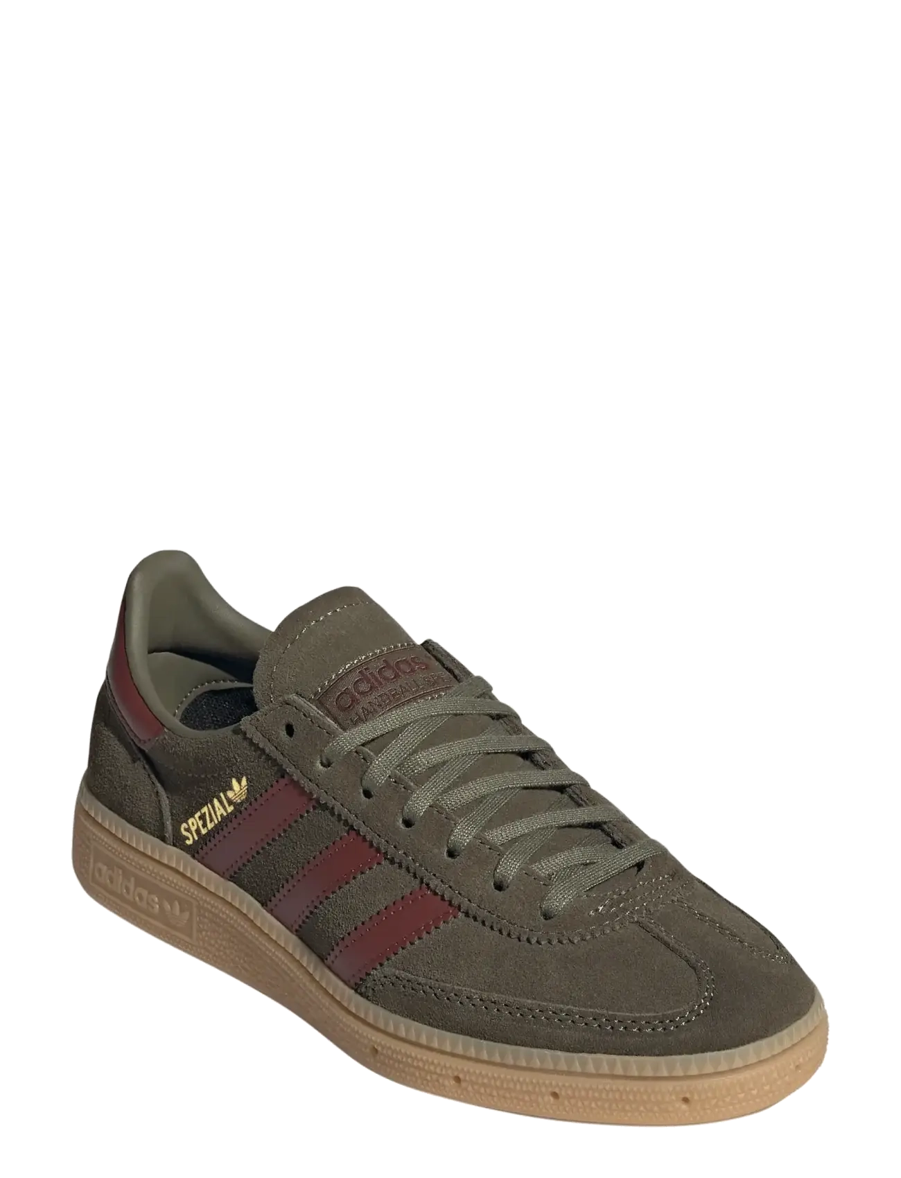 adidas Originals HANDBALL SPEZIAL J - Sneakers - FOCOLI/CREWHT/FOXBRN / khaki/green