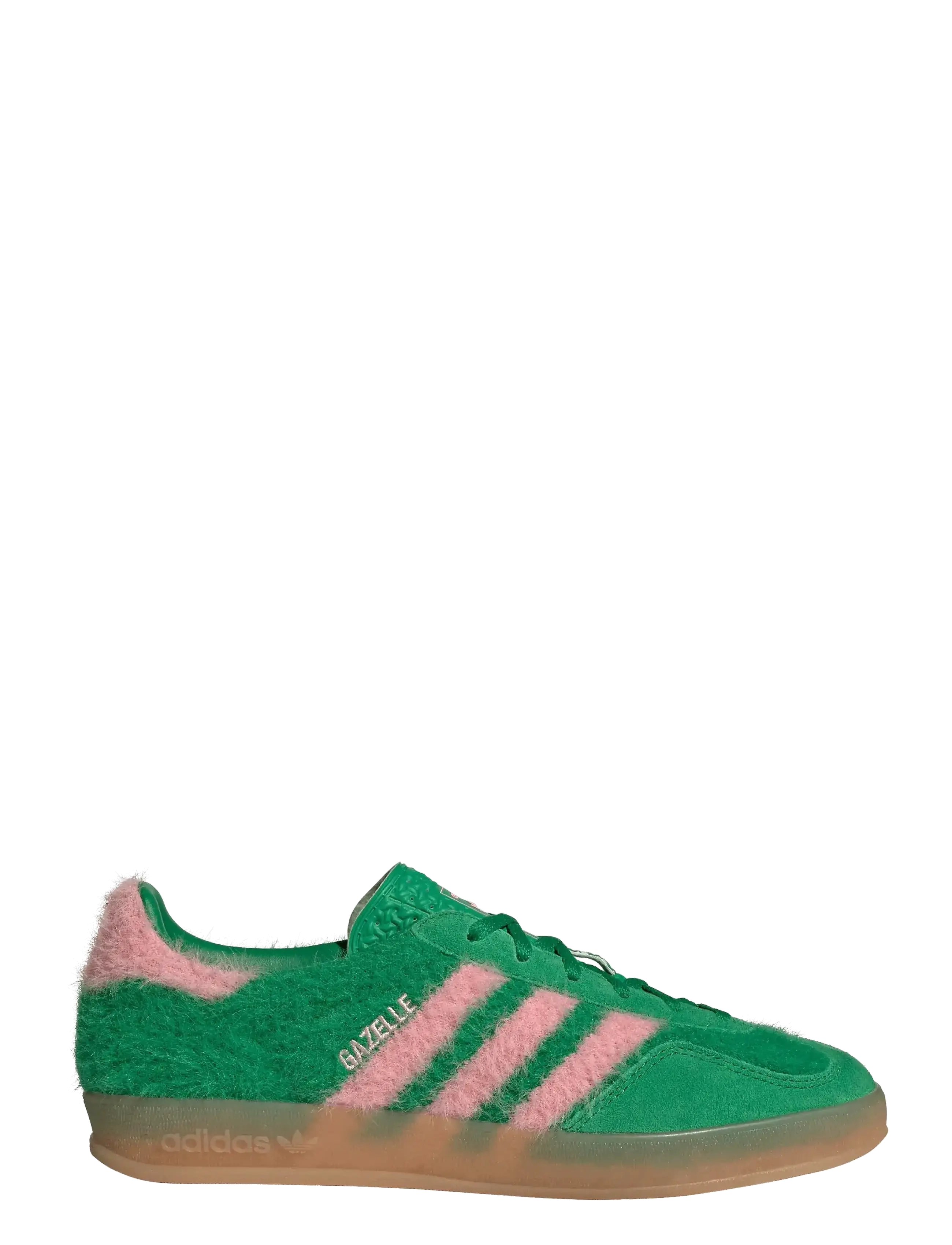 adidas Originals - GAZELLE INDOOR W - lave sneakers - green/glopnk/gum3 - 1