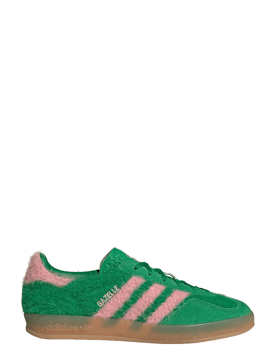 adidas Originals - GAZELLE INDOOR W - lave sneakers - green/glopnk/gum3 - 1