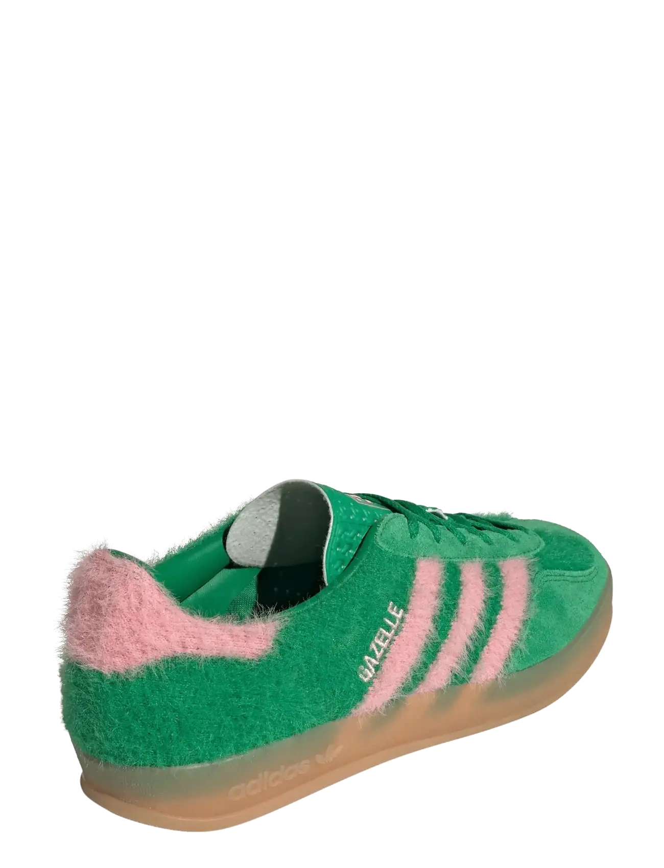 adidas Originals - GAZELLE INDOOR W - lave sneakers - green/glopnk/gum3 - 3