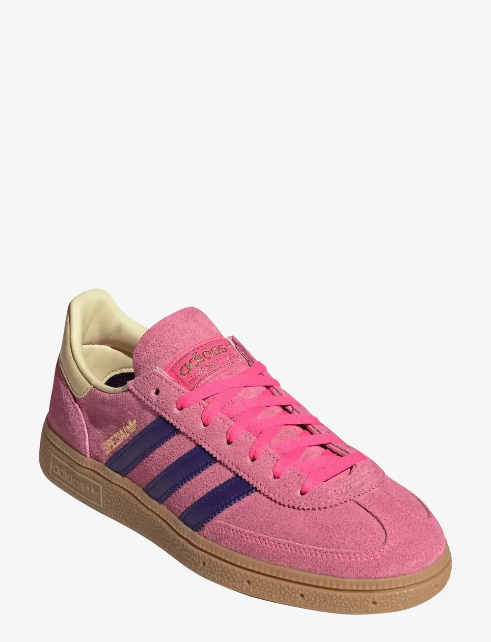 adidas Originals - HANDBALL SPEZIAL W - låga sneakers - lucpnk/cpurpl/almyel - 0