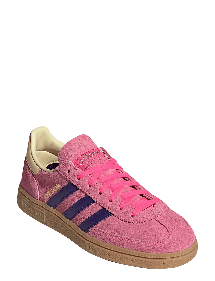 adidas Originals - HANDBALL SPEZIAL W - niedrige sneakers - lucpnk/cpurpl/almyel - 0