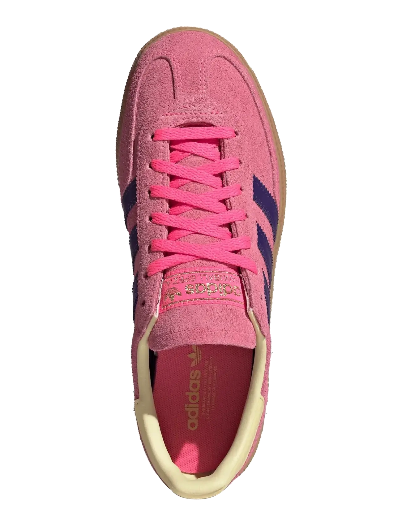 adidas Originals - HANDBALL SPEZIAL W - niedrige sneakers - lucpnk/cpurpl/almyel - 4