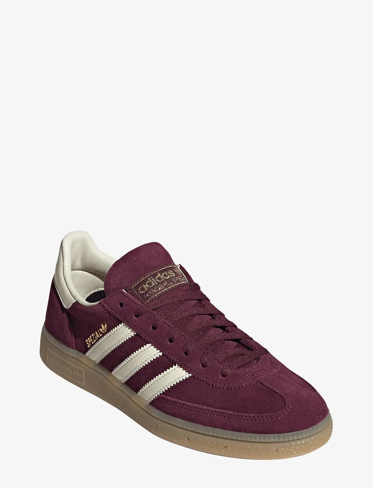 adidas Originals - HANDBALL SPEZIAL W - indoor-sportschuhe - maroon/crewht/goldmt - 0