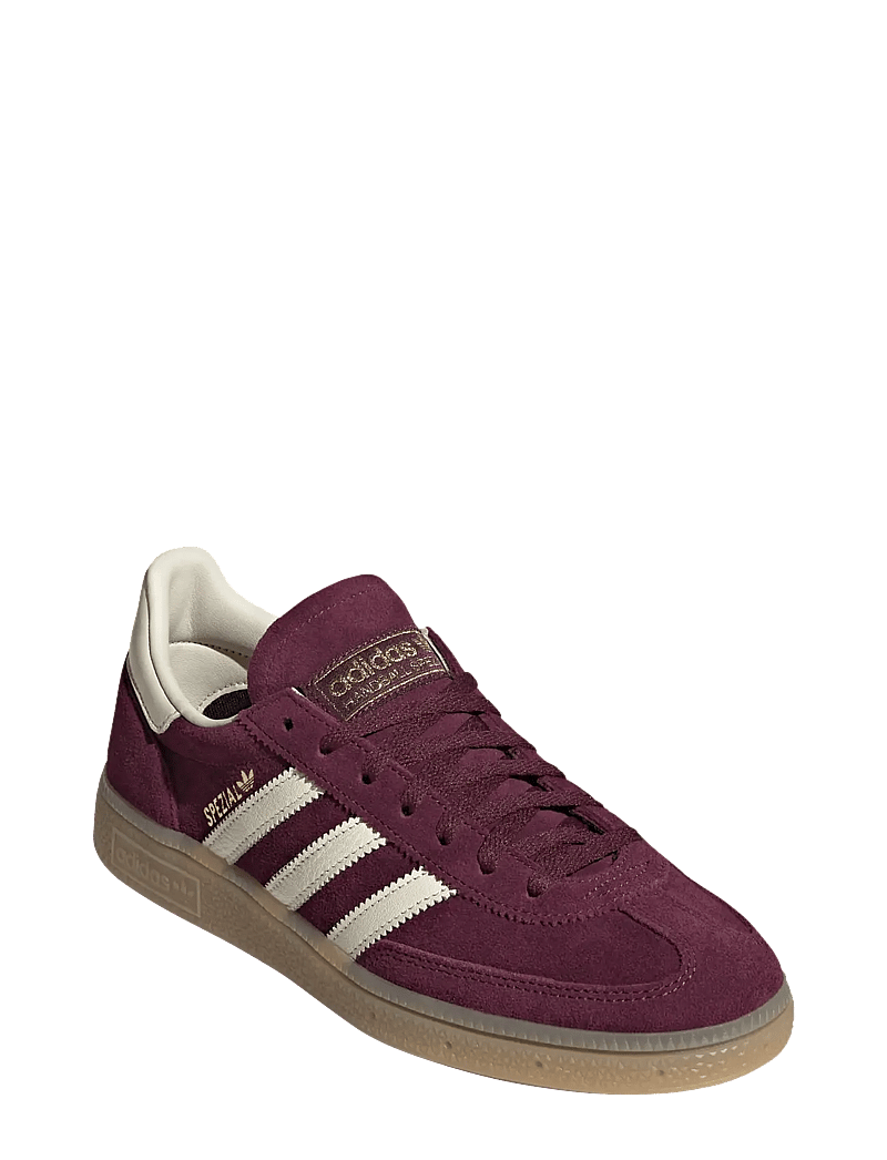 adidas Originals - HANDBALL SPEZIAL W - indoor-sportschuhe - maroon/crewht/goldmt - 0