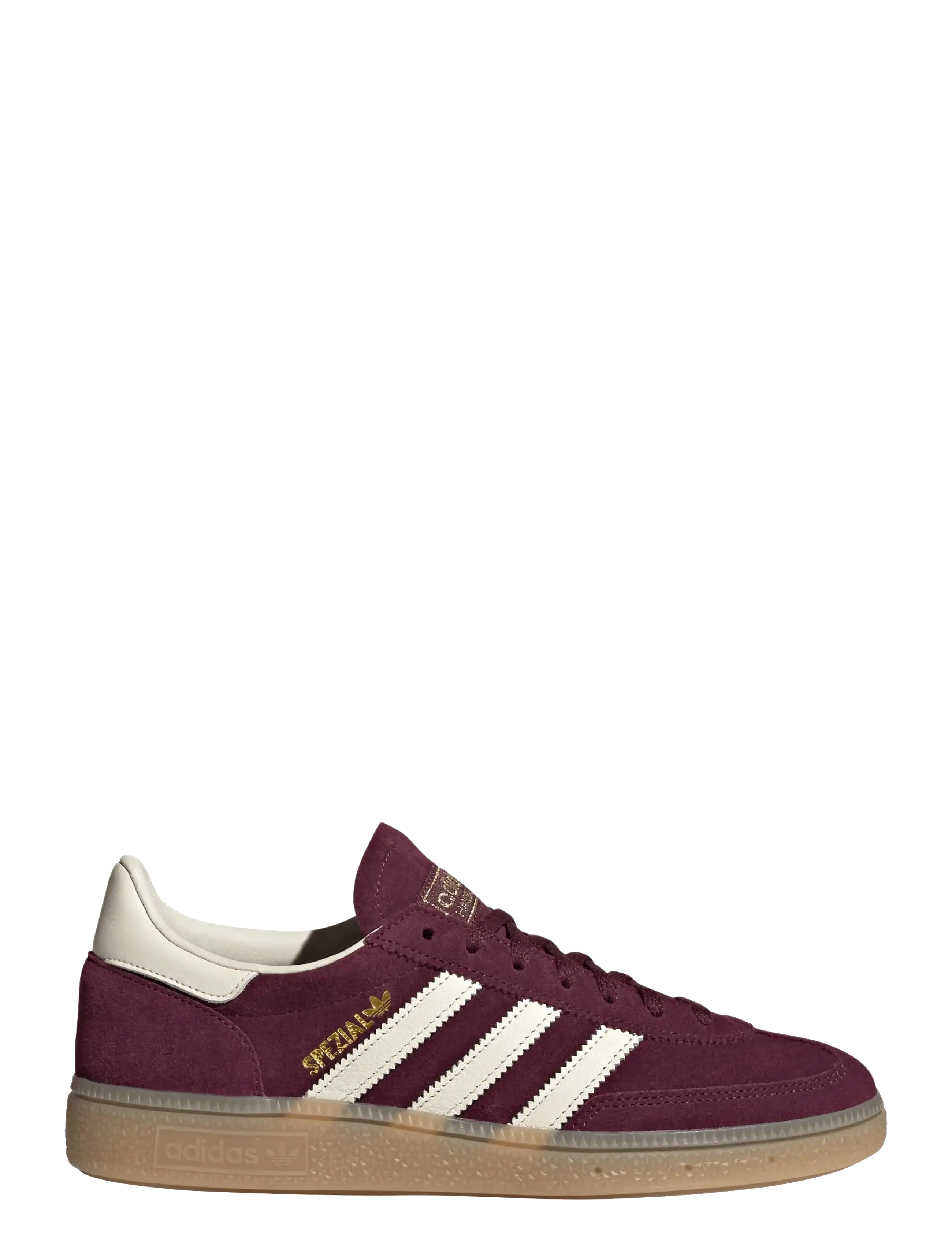 adidas Originals - HANDBALL SPEZIAL W - uždarų patalpų sporto bateliai - maroon/crewht/goldmt - 2