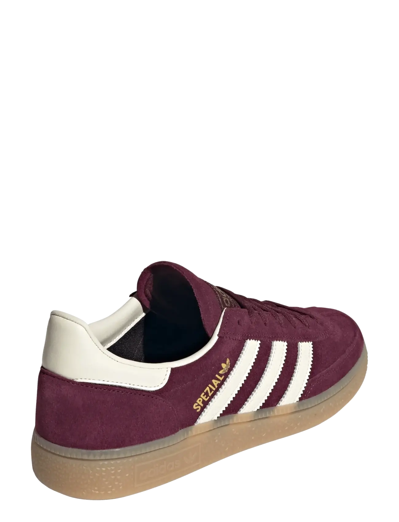 adidas Originals - HANDBALL SPEZIAL W - uždarų patalpų sporto bateliai - maroon/crewht/goldmt - 4