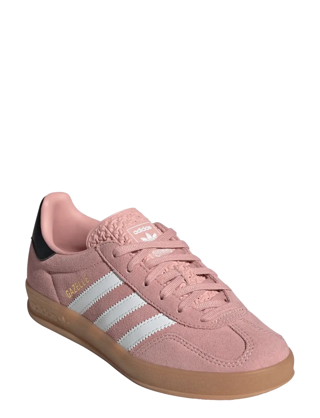 adidas Originals GAZELLE INDOOR J - Schuhe - WONMAU/FTWWHT/CBLACK / pink/rose