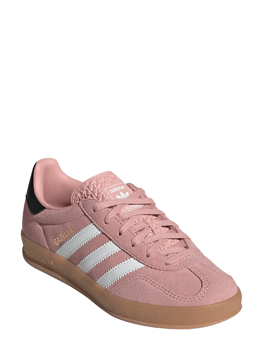 adidas Originals - GAZELLE INDOOR J - niedriger schnitt - wonmau/ftwwht/cblack - 0