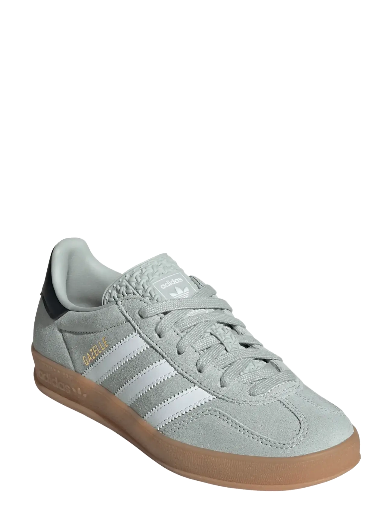 adidas Originals GAZELLE INDOOR J - Sko - WONSIL/FTWWHT/CBLACK / grey