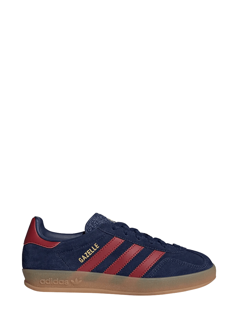 adidas Originals - GAZELLE INDOOR J - matalavartiset tennarit - dkblue/tmvire/ftwwht - 1