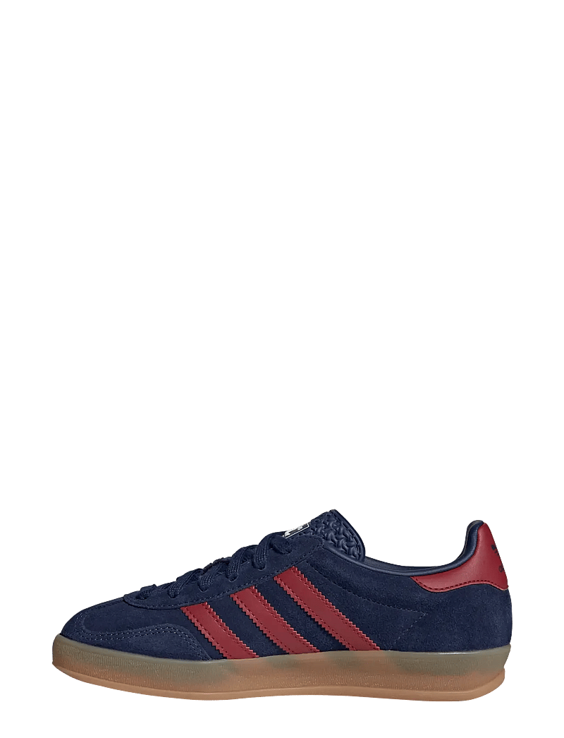 adidas Originals - GAZELLE INDOOR J - matalavartiset tennarit - dkblue/tmvire/ftwwht - 2