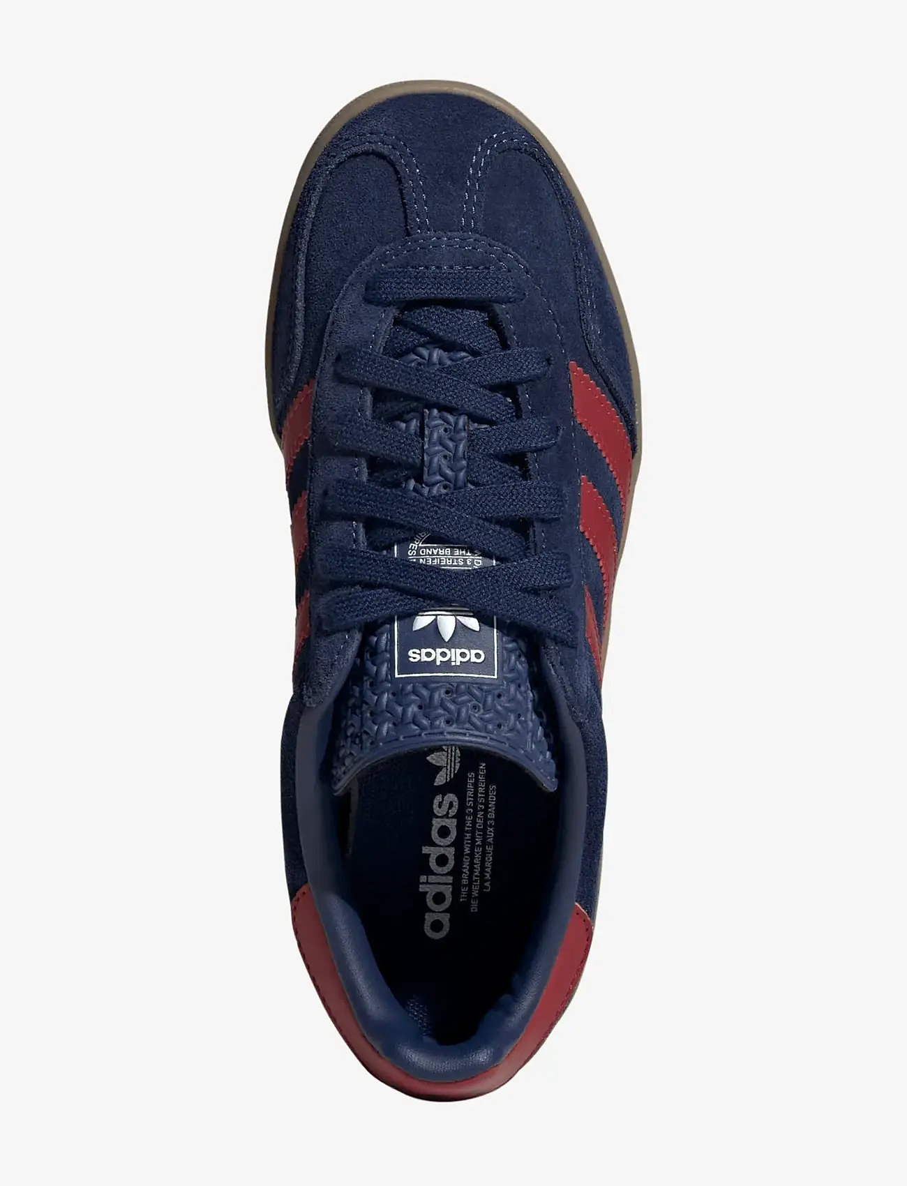 adidas Originals - GAZELLE INDOOR J - matalavartiset tennarit - dkblue/tmvire/ftwwht - 4