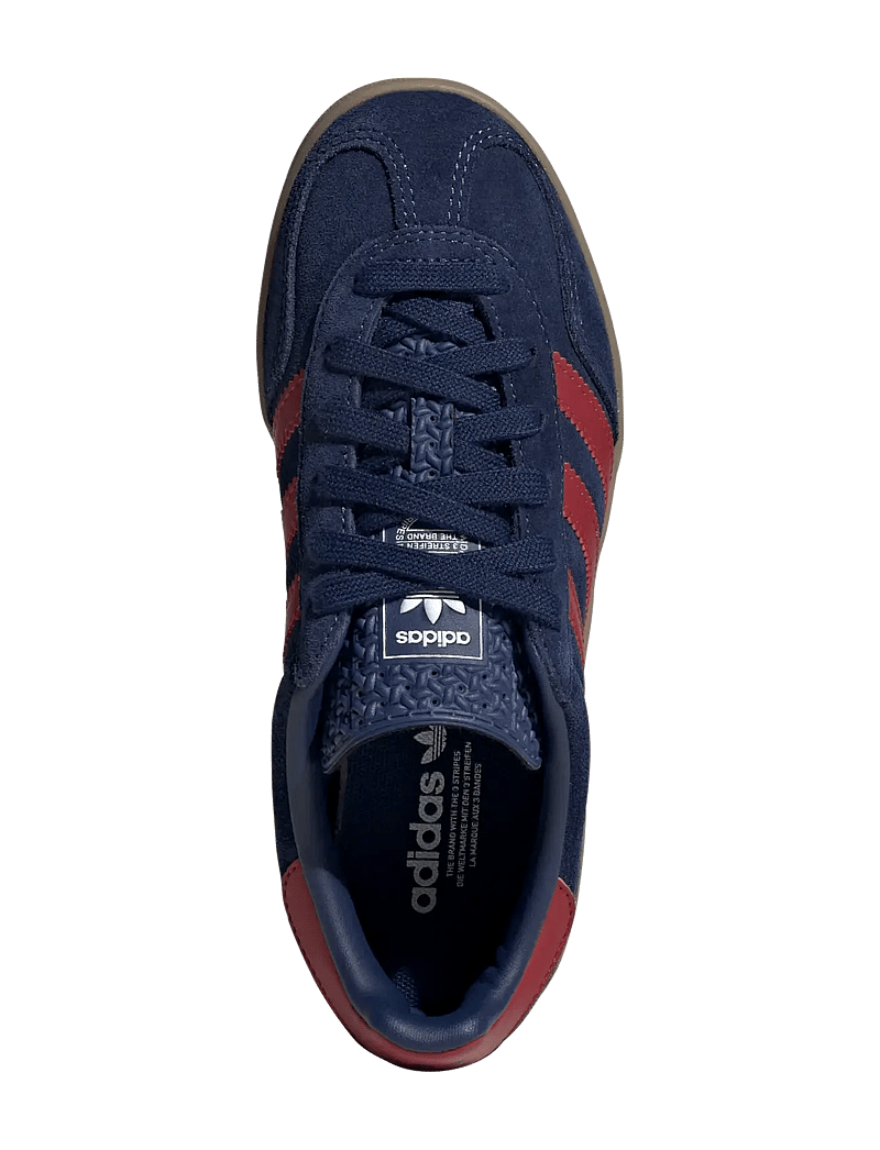 adidas Originals - GAZELLE INDOOR J - matalavartiset tennarit - dkblue/tmvire/ftwwht - 4
