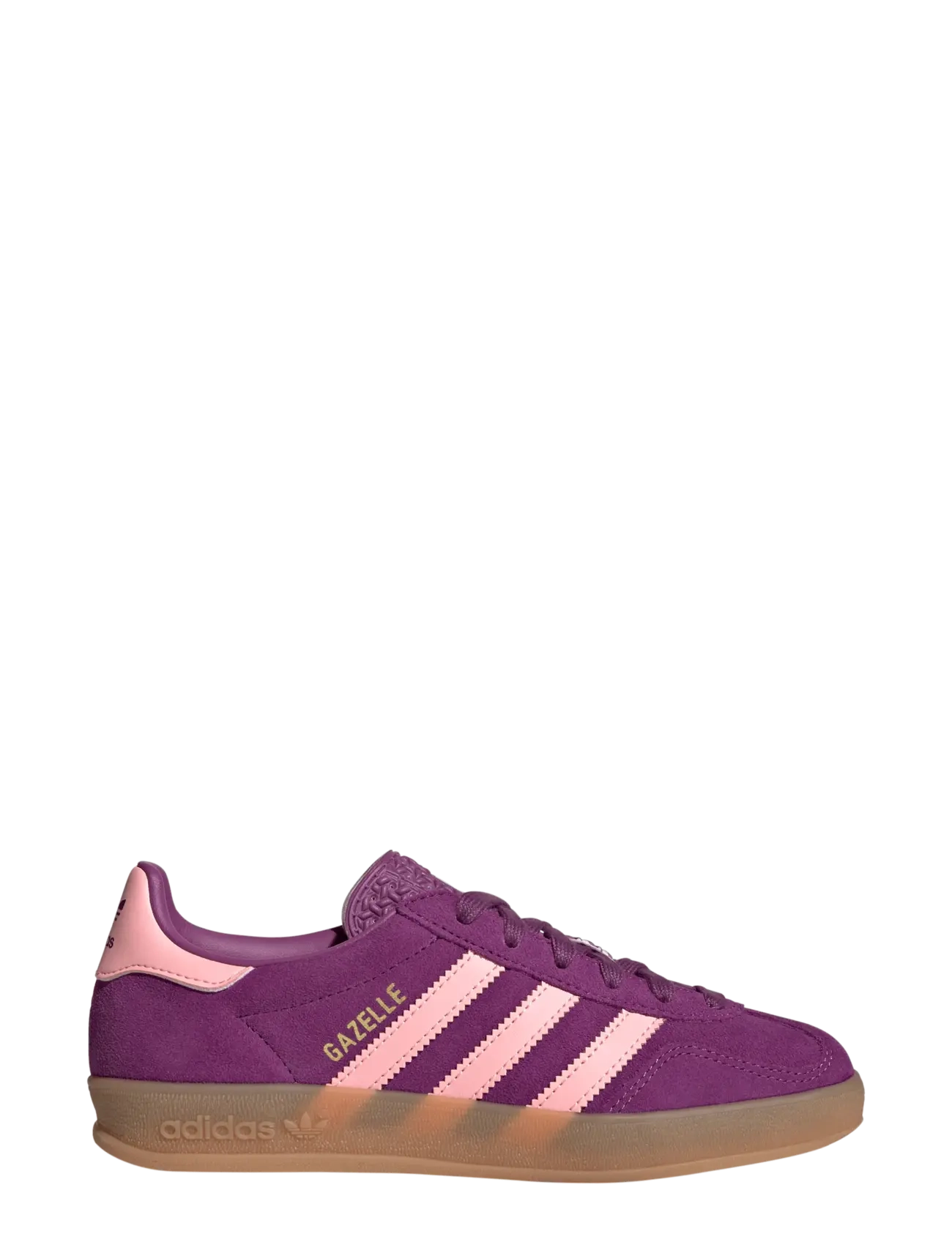 adidas Originals - GAZELLE INDOOR J - lave sneakers - ricmau/glopnk/ftwwht - 1