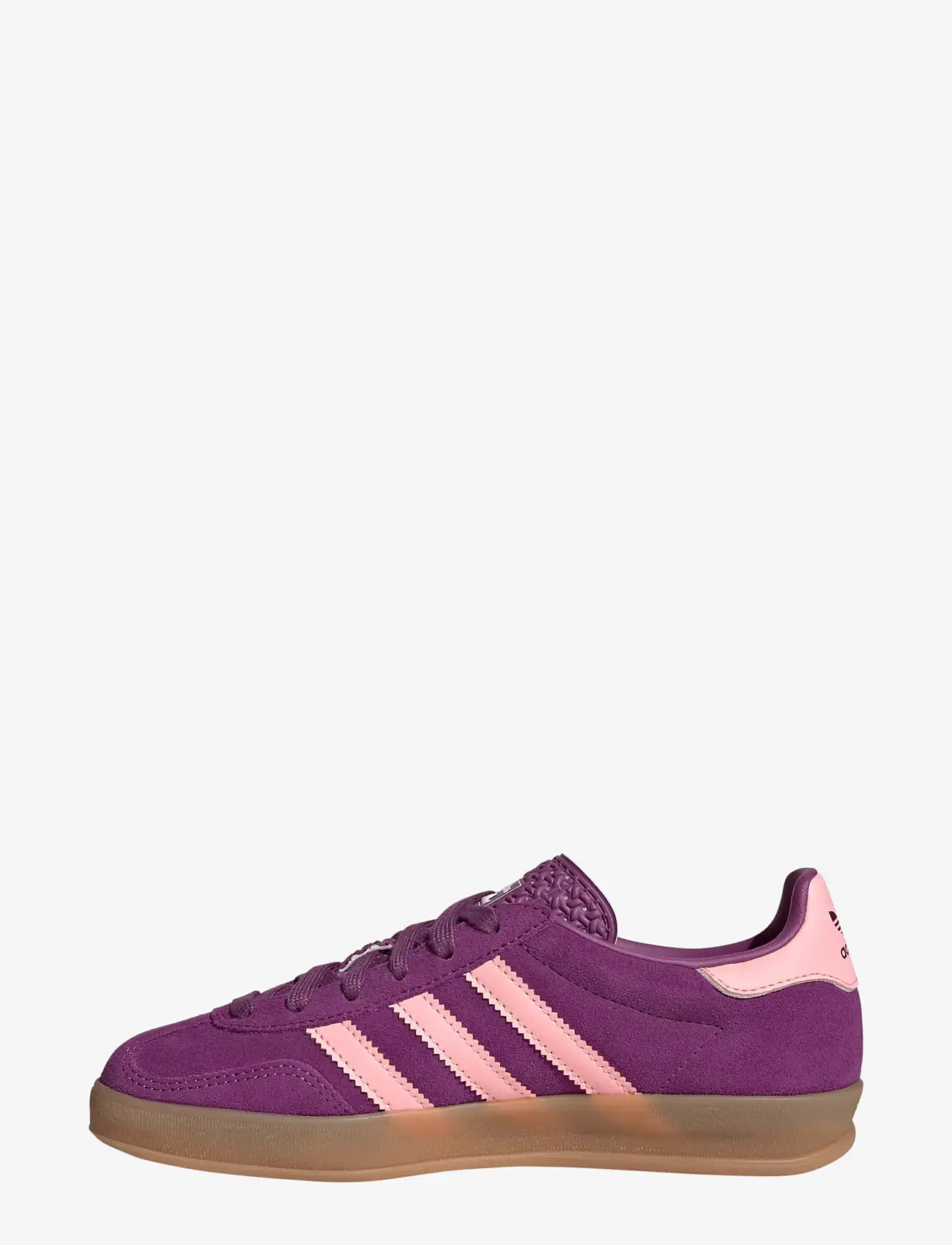 adidas Originals - GAZELLE INDOOR J - låga sneakers - ricmau/glopnk/ftwwht - 2