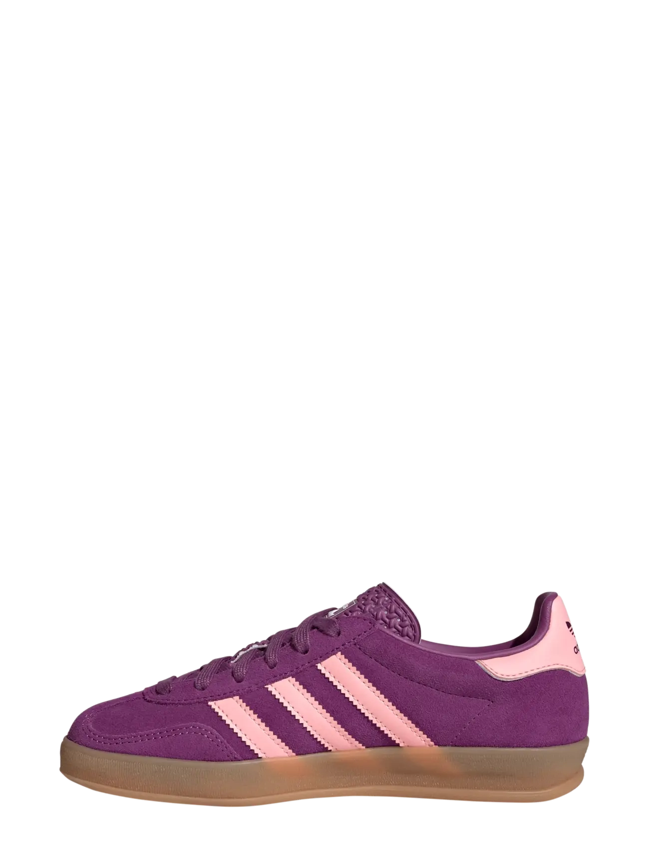 adidas Originals - GAZELLE INDOOR J - lave sneakers - ricmau/glopnk/ftwwht - 2