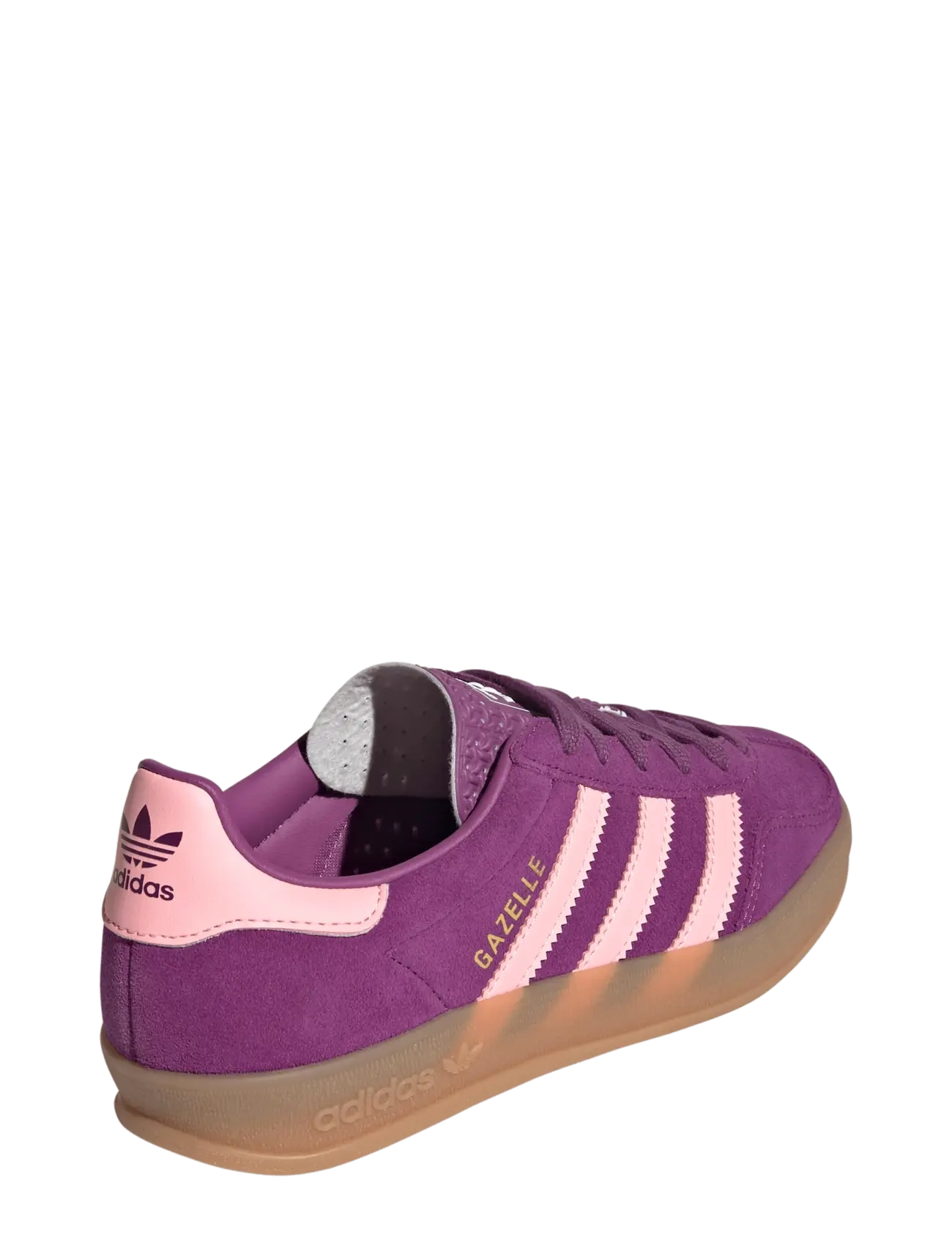 adidas Originals - GAZELLE INDOOR J - lave sneakers - ricmau/glopnk/ftwwht - 3