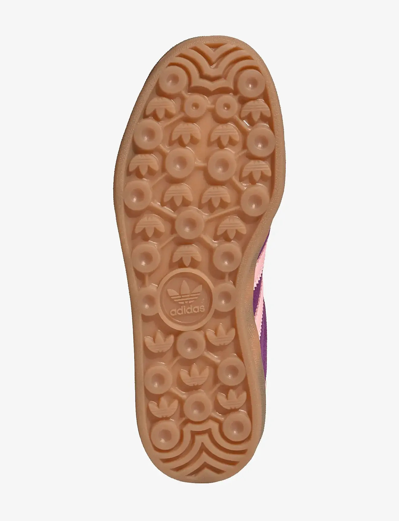 adidas Originals - GAZELLE INDOOR J - låga sneakers - ricmau/glopnk/ftwwht - 5